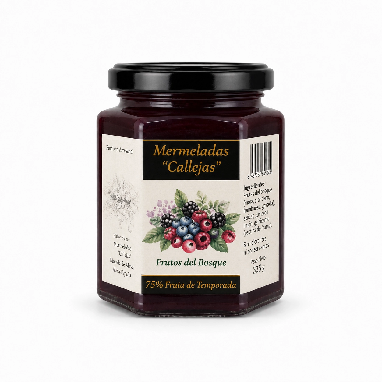 Mermelada Frutos del Bosque